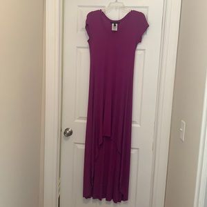 NWOT BCBGMaxazria High Low Maxi Dress